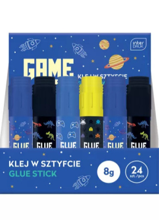 Klej w sztyfcie Interdruk GAME OVER