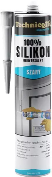 Klej w tubie Technicqll Silikon 300ml