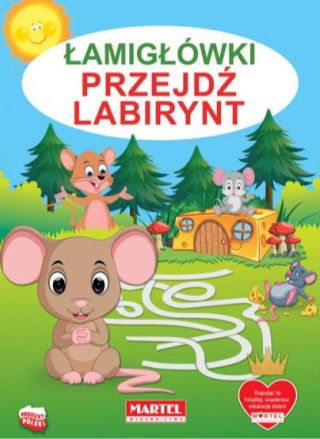 Kolorowanka Martel Łamigłówki - Przejdź Labirynt