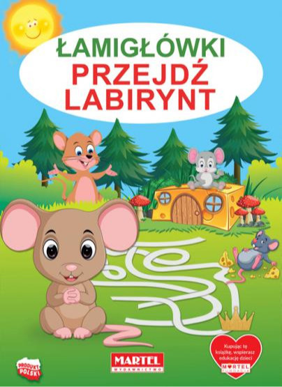 Kolorowanka Martel Łamigłówki - Przejdź Labirynt Kolorowanka Martel Łamigłówki - Przejdź Labirynt