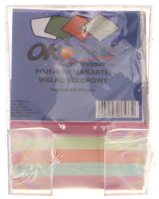 Kostka papierowa Okoffice mix [mm:] 80x80x80