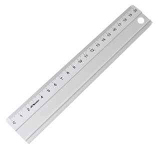 Linijka aluminiowa Leniar 20cm