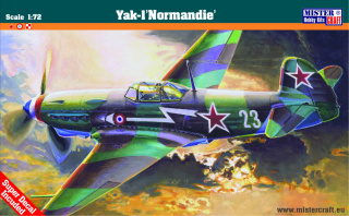 Model do sklejania Mastercraft Yak-1M