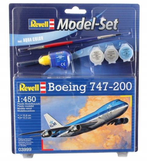Model do sklejania Revell Boeing 747-200 Jumbo Model do sklejania Revell Boeing 747-200 Jumbo