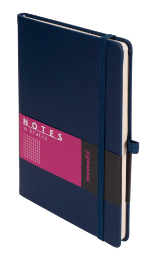 Notes Antra Memofix A5 krata granatowy