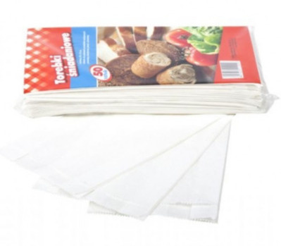 Papier do żywności Delfin Torebki śniadaniowe 50 szt. Papier do żywności Delfin Torebki śniadaniowe 50 szt.