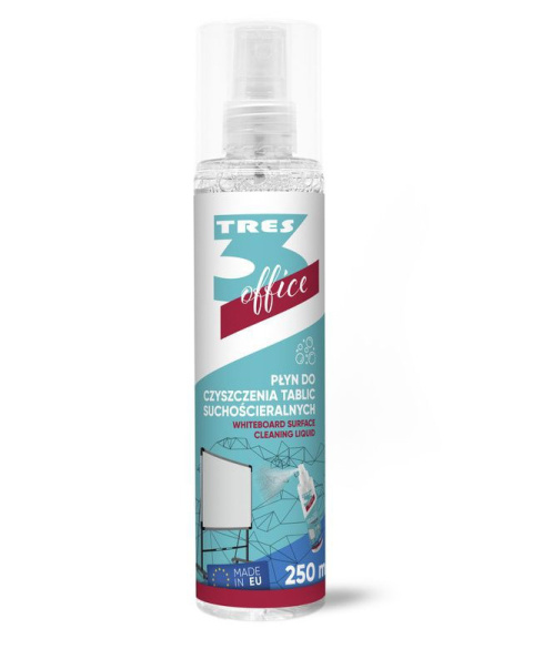 Płyn czyszczący do tablic Tres 250ml Płyn czyszczący do tablic Tres 250ml