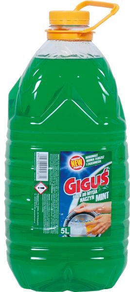 Płyn do naczyń Giguś 5l miętowy