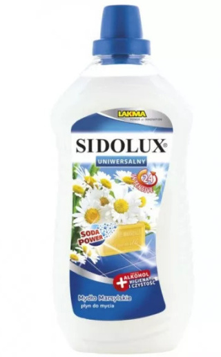 Płyn do podłóg Sidolux 1000ml Mydło marsylskie