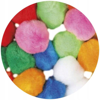 Pompony Titanum Craft-Fun Series akrylowe mix 20 szt.