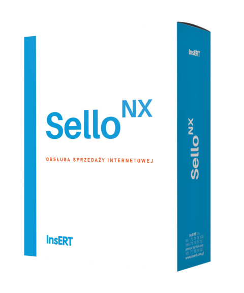 Insert Sello NX Licencja na 1 rok użytkowania dla jednego stanowiska Insert Sello NX Licencja na 1 rok użytkowania dla jednego stanowiska