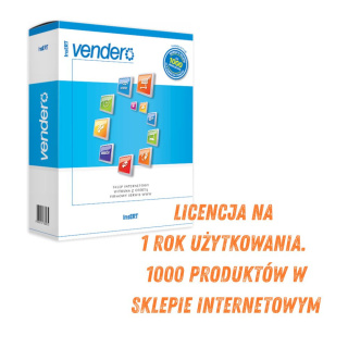 Insert Vendero - sklep internetowy licencja na 1 rok użytkowania 1000 produktów