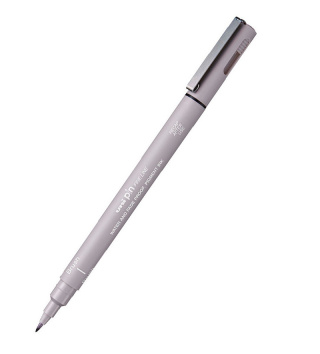 Profesjonalny cienkopis kreślarski UNI-200 czarny