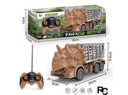 Samochód Norimpex na radio, truck z głową dinozaura Samochód Norimpex na radio, truck z głową dinozaura