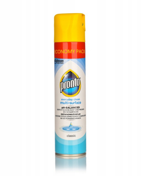 Środki czystości Pronto przeciw kurzowy 300ml Środki czystości Pronto przeciw kurzowy 300ml