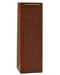 Torba prezentowa butelkowa Paw Kraft mix