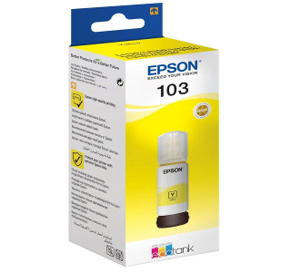 Tusz (cartridge) oryginalny Epson 103 yellow 65ml (C13T00S44A)