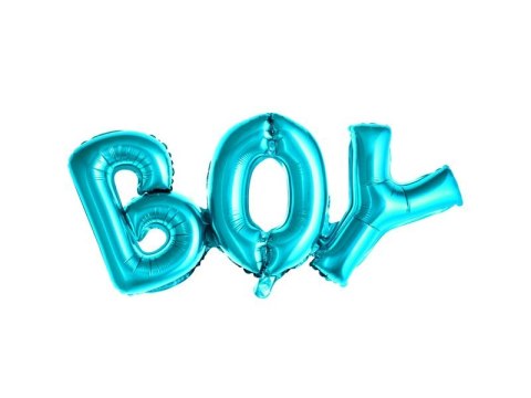 Balon foliowy Partydeco niebieski napis Boy 11cal (FB8M-001) Balon foliowy Partydeco niebieski napis Boy 11cal (FB8M-001)