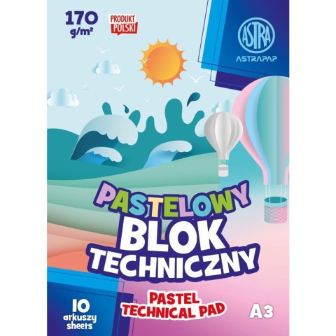 Blok techniczny Astrapap kolorowy (106022004) Blok techniczny Astrapap kolorowy (106022004)