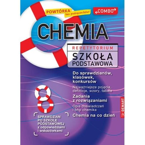 Książeczka edukacyjna Demart Repetytorium chemia Książeczka edukacyjna Demart Repetytorium chemia