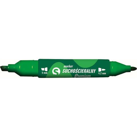 Marker suchościeralny Tetis, zielony 5,0mm okrągła/ścięta końcówka (KM504-Z2) Marker suchościeralny Tetis, zielony 5,0mm okrągła/ścięta końcówka (KM504-Z2)