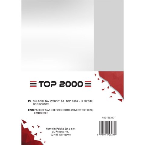 Okładka Top 2000 90 mic A5 (400156347) Okładka Top 2000 90 mic A5 (400156347)