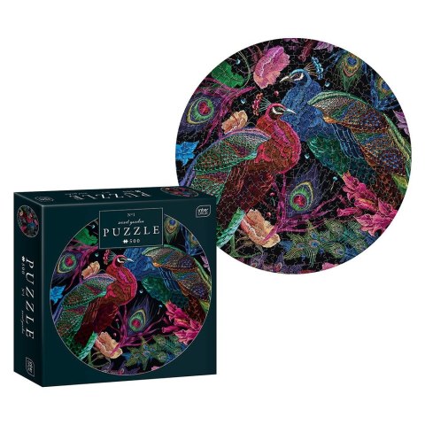 Puzzle Interdruk ROUND SECRET GARDEN 5902277342058 500 el. (500 el) Puzzle Interdruk ROUND SECRET GARDEN 5902277342058 500 el. (500 el)