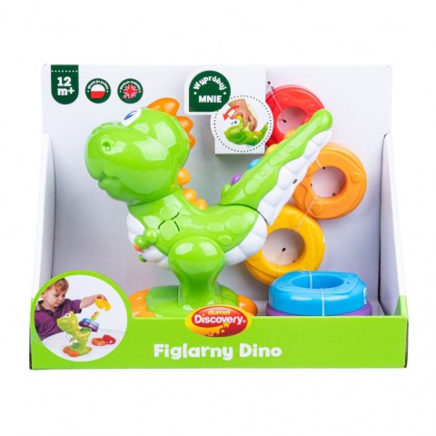 Zabawka edukacyjna Discovery FIGLARNY DINO (DD42797) Zabawka edukacyjna Discovery FIGLARNY DINO (DD42797)