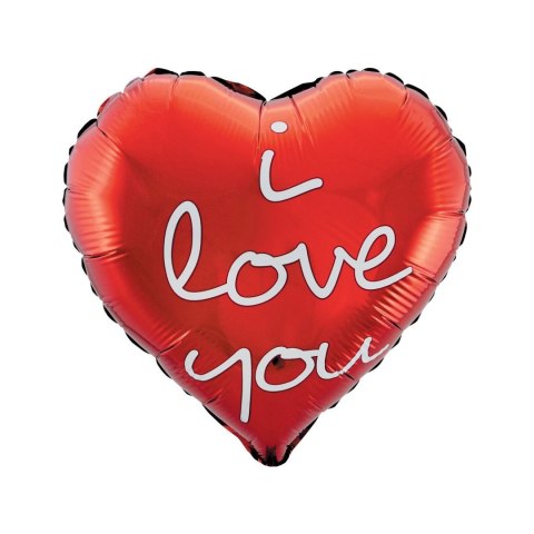 Balon foliowy Godan I Love You (nadruk) 18cal (FG-S36ILN) Balon foliowy Godan I Love You (nadruk) 18cal (FG-S36ILN)