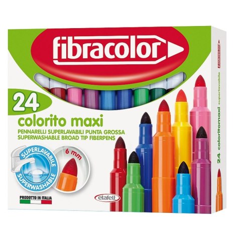 Flamaster Fibracolor 24 kol. (8008621018208) Flamaster Fibracolor 24 kol. (8008621018208)