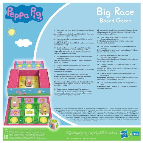 Gra planszowa Trefl Peppa Big race (02262) Gra planszowa Trefl Peppa Big race (02262)