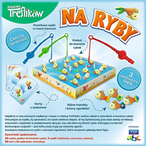 Gra planszowa Trefl Rodzina Treflików Trefliki Na Ryby Na ryby (01963) Gra planszowa Trefl Rodzina Treflików Trefliki Na Ryby Na ryby (01963)