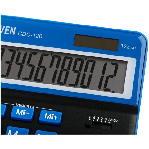 Kalkulator na biurko Eleven (CDC120BK-NVE) Kalkulator na biurko Eleven (CDC120BK-NVE)