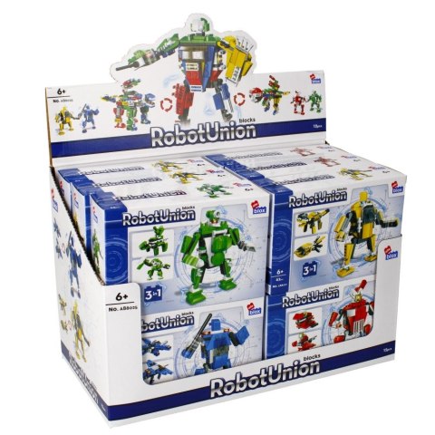 Klocki konstrukcyjne Alleblox ROBOT 62-65EL (492914)