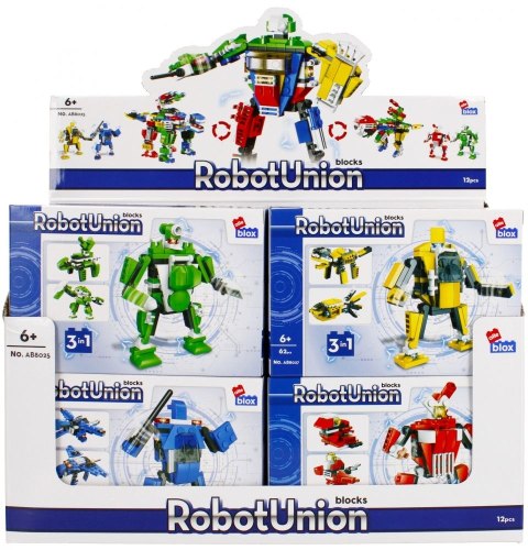 Klocki konstrukcyjne Alleblox ROBOT 62-65EL (492914)