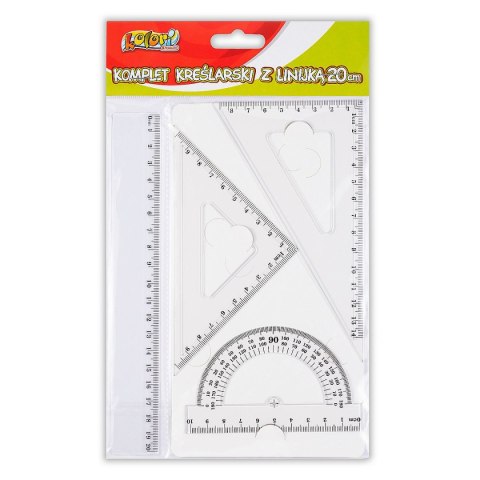 Komplet geometryczny Penmate Kolori KOLORI 4 el. (TT6663) Komplet geometryczny Penmate Kolori KOLORI 4 el. (TT6663)