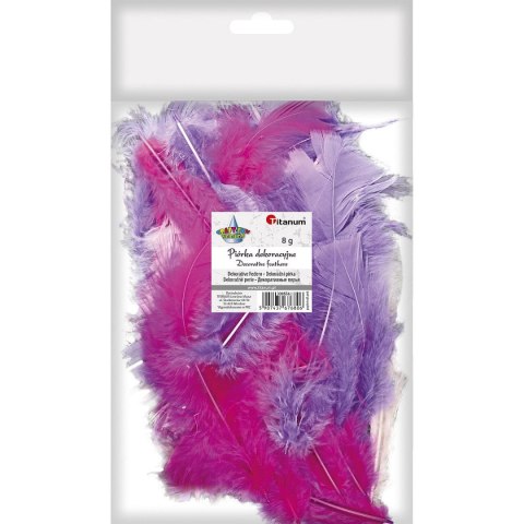 Piórka Titanum Craft-Fun Series mix (16079G) Piórka Titanum Craft-Fun Series mix (16079G)