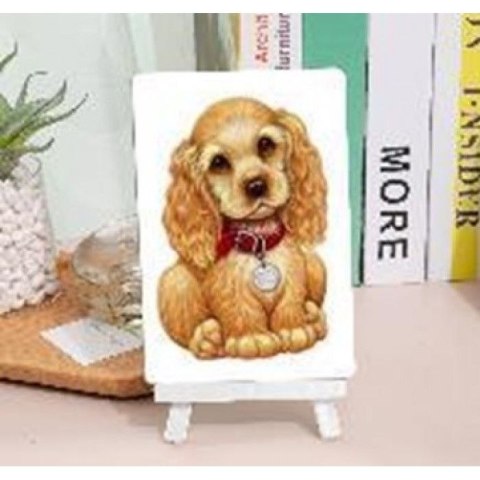Zestaw kreatywny Norimpex Diamentowa mozaika piesek spaniel+ sztaluga 15x20cm (NO-1007252) Zestaw kreatywny Norimpex Diamentowa mozaika piesek spaniel+ sztaluga 15x20cm (NO-1007252)