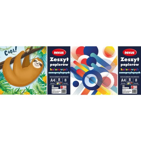Zeszyt papierów kolorowych Beniamin samoprzylepne A4 (4652) Zeszyt papierów kolorowych Beniamin samoprzylepne A4 (4652)