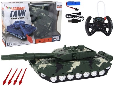 Czołg Lean Zdalnie Sterowany RC Pojazd Wojskowy Militarny Moro Zielony (16648) Czołg Lean Zdalnie Sterowany RC Pojazd Wojskowy Militarny Moro Zielony (16648)