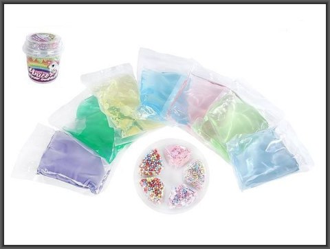 Glut Hipo Masa z koralikami jednorożec 700gram 12,5cm (621519) Glut Hipo Masa z koralikami jednorożec 700gram 12,5cm (621519)