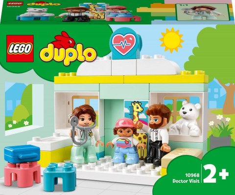 Klocki konstrukcyjne Lego Duplo wizyta u lekarza (10968) Klocki konstrukcyjne Lego Duplo wizyta u lekarza (10968)