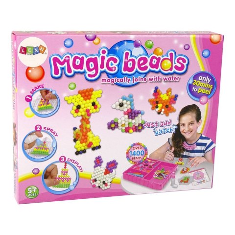 Koraliki dla dziewczynki Lean Zestaw Magicznych Koralików Koraliki Wodne Breloki (13088) Koraliki dla dziewczynki Lean Zestaw Magicznych Koralików Koraliki Wodne Breloki (13088)