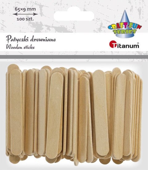 Ozdoba drewniana Titanum Craft-Fun Series patyczki (175036X) Ozdoba drewniana Titanum Craft-Fun Series patyczki (175036X)