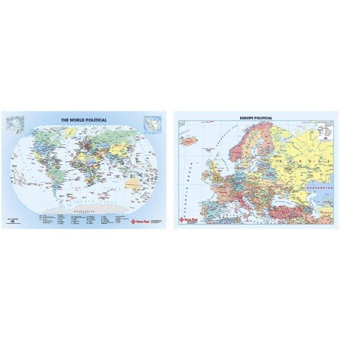 Podkład na biurko Panta Plast Europa/świat wer. angielska mix PVC PCW (0318-0058-00) Podkład na biurko Panta Plast Europa/świat wer. angielska mix PVC PCW (0318-0058-00)