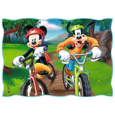 Puzzle Trefl Fajny dzień Mickiego 4w1 4w1 el. (34604) Puzzle Trefl Fajny dzień Mickiego 4w1 4w1 el. (34604)