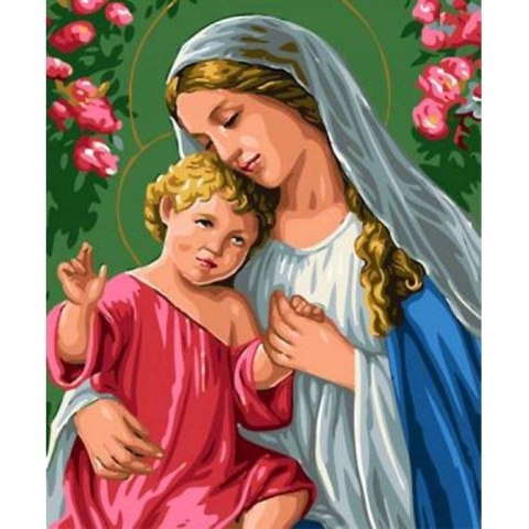 Zestaw kreatywny Norimpex Diamentowa mozaika Maryja z dzieciątkiem 30x40cm (NO-1006779) Zestaw kreatywny Norimpex Diamentowa mozaika Maryja z dzieciątkiem 30x40cm (NO-1006779)