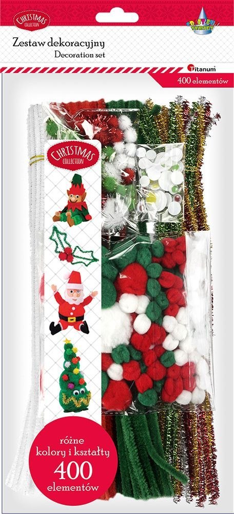 Zestaw kreatywny Titanum Craft-Fun Series 400 el. (149510) Zestaw kreatywny Titanum Craft-Fun Series 400 el. (149510)