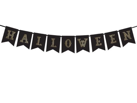 Baner Partydeco Halloween czarny 2,5m (GRL47) Baner Partydeco Halloween czarny 2,5m (GRL47)