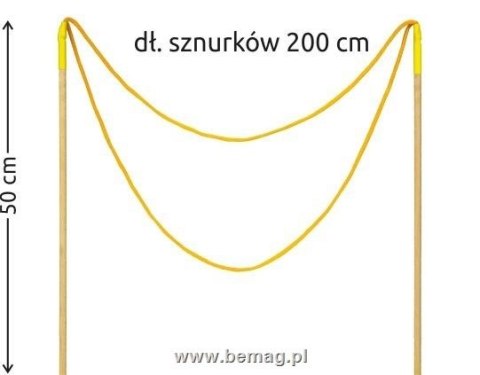 Bańki mydlane Bemag sznurek kijek do baniek 200cm Bańki mydlane Bemag sznurek kijek do baniek 200cm
